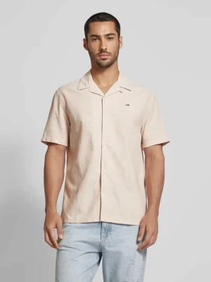 Koszula casualowa o kroju regular fit z wyhaftowanym logo Tommy Jeans