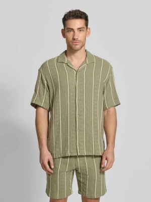 Koszula casualowa o kroju regular fit z wzorem w paski MCNEAL