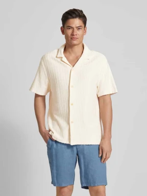 Koszula casualowa o kroju regular fit z wzorem w paski Rotholz