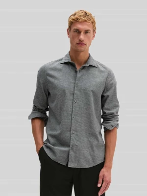 Koszula casualowa o kroju regular fit z zapinanymi na guziki mankietami Marc O'Polo Średnioszary