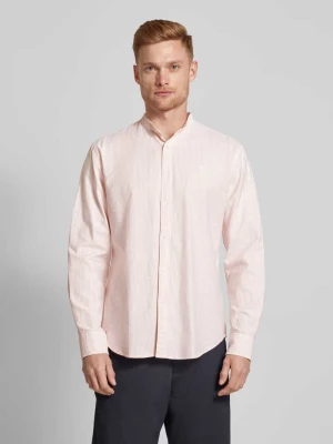 Koszula casualowa o kroju regular fit ze stójką MCNEAL