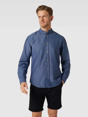 Koszula casualowa o kroju regular fit ze stójką model ‘LUKAS’ Anerkjendt