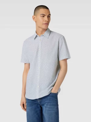 Koszula casualowa o kroju regular fit ze wzorem na całej powierzchni Esprit