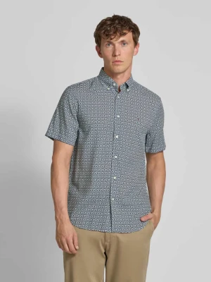 Koszula casualowa o kroju regular fit ze wzorem na całej powierzchni Tommy Hilfiger