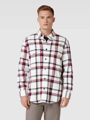 Koszula casualowa o kroju regular fit ze wzorem w kratę model ‘GLOBAL’ Tommy Hilfiger