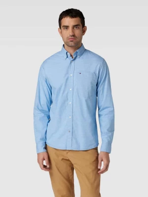 Koszula casualowa o kroju regular fit ze wzorem w kratę model ‘HOUNDSTOOTH’ Tommy Hilfiger