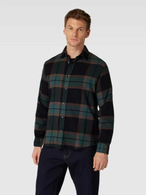 Koszula casualowa o kroju regular fit ze wzorem w kratę model ‘OWEN’ Selected Homme