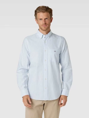Koszula casualowa o kroju regular fit ze wzorem w paski model ‘OXFORD’ Gant