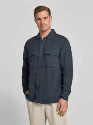 Koszula casualowa o kroju relaxed fit z czystego lnu model 'LOCKY' Boss Orange