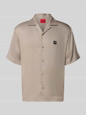 Koszula casualowa o kroju relaxed fit z czystego lyocellu model 'ESPINO' HUGO
