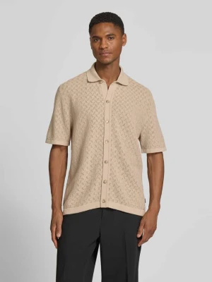 Koszula casualowa o kroju relaxed fit z czystej bawełny model 'NAPPO' Boss