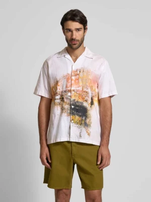 Koszula casualowa o kroju relaxed fit z czystej bawełny Selected Homme