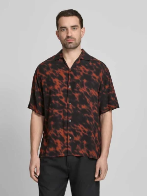 Koszula casualowa o kroju relaxed fit z czystej wiskozy model 'ESPINO' HUGO