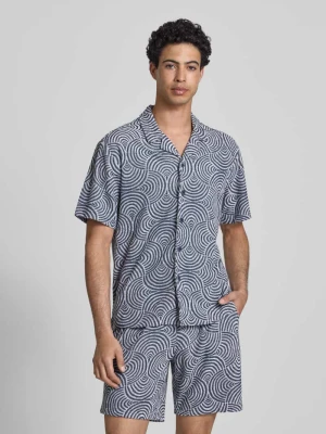 Koszula casualowa o kroju relaxed fit z dodatkiem bawełny model 'CLEMENT' Only & Sons