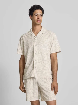 Koszula casualowa o kroju relaxed fit z dodatkiem bawełny model 'CLEMENT' Only & Sons