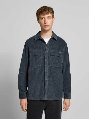 Koszula casualowa o kroju relaxed fit z imitacji sztruksu model ‘Roy’ Calvin Klein Jeans
