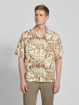 Koszula casualowa o kroju relaxed fit z kołnierzem z połami model ‘BLUREXTON’ Jack & Jones Premium