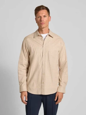 Koszula casualowa o kroju relaxed fit z kołnierzykiem typu kent Scotch & Soda