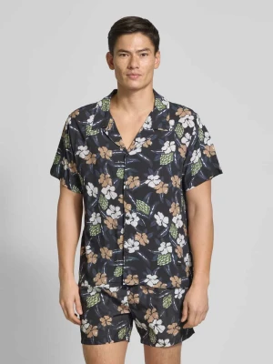 Koszula casualowa o kroju relaxed fit z kołnierzykiem typu resort Boss