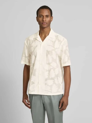 Zdjęcie produktu Koszula casualowa o kroju relaxed fit z kołnierzykiem typu resort model ‘LARS’ Boss