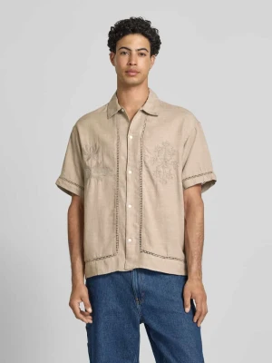 Koszula casualowa o kroju relaxed fit z mieszanka lyocellu model 'Menton' jack & jones
