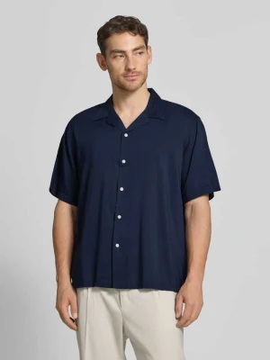 Koszula casualowa o kroju relaxed fit z mieszanki bawełny ekologicznej i modalu model 'RELAXAIR' Selected Homme