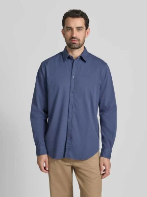 Koszula casualowa o kroju relaxed fit z mieszanki bawełny ekologicznej model ‘GIAALO’ ARMEDANGELS