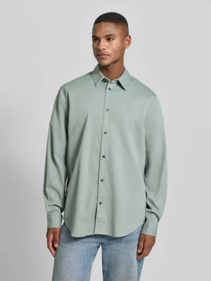 Koszula casualowa o kroju relaxed fit z mieszanki bawełny ekologicznej model ‘GIAALO’ ARMEDANGELS