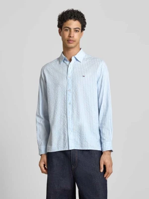 Koszula casualowa o kroju relaxed fit z mieszanki bawełny i modalu Tommy Jeans
