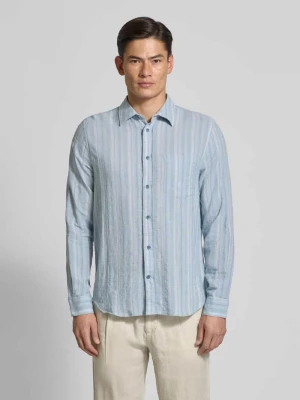 Koszula casualowa o kroju relaxed fit z mieszanki bawełny i wiskozy ARMEDANGELS