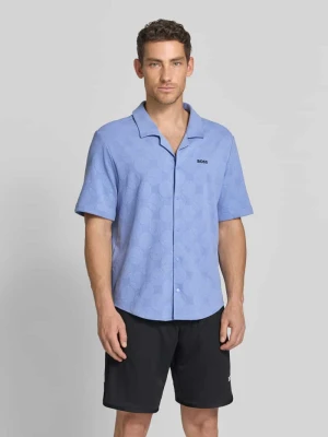 Koszula casualowa o kroju relaxed fit z mieszanki bawełny model 'ST_MEMBER' BOSS Green