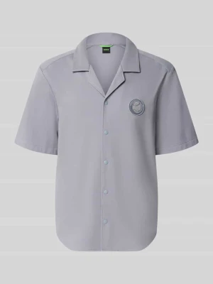 Koszula casualowa o kroju relaxed fit z mieszanki wiskozy model 'ST_UNION S' BOSS Green