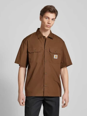 Koszula casualowa o kroju relaxed fit z naszywką z logo model ‘CRAFT’ Carhartt Work In Progress
