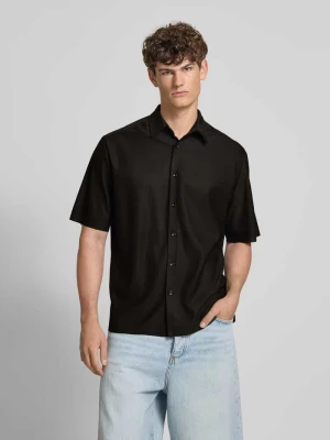 Koszula casualowa o kroju relaxed fit z rękawem o dł. 1/2 model ‘BOYY’ Only & Sons