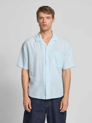 Koszula casualowa o kroju relaxed fit z rękawem o dł. 1/2 model ‘CAIDEN’ Only & Sons