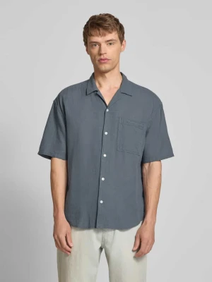 Koszula casualowa o kroju relaxed fit z rękawem o dł. 1/2 model ‘CAIDEN’ Only & Sons