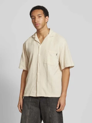 Koszula casualowa o kroju relaxed fit z rękawem o dł. 1/2 REVIEW