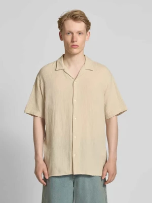 Koszula casualowa o kroju relaxed fit z wykładanym kołnierzem jack & jones