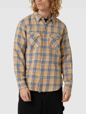 Koszula casualowa o kroju relaxed fit ze wzorem w kratę glencheck model ‘WESTERN’ Levi's®