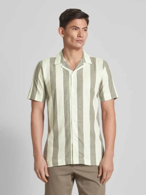 Zdjęcie produktu Koszula casualowa o kroju relaxed fit ze wzorem w paski lindbergh Miętowy