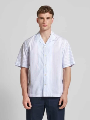 Koszula casualowa o kroju relaxed fit ze wzorem w paski model ‘ALFRED’ ANNARR