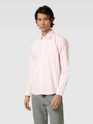 Koszula casualowa o kroju relaxed fit ze wzorem w paski Tom Tailor Denim