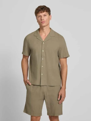 Koszula casualowa o kroju resort z czystej bawełny s.Oliver RED LABEL