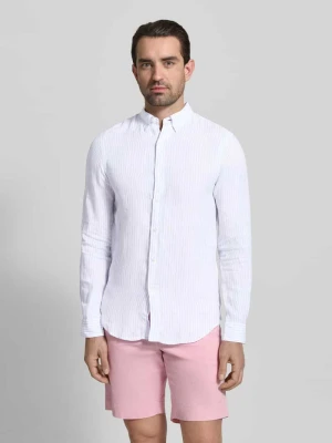 Koszula casualowa o kroju slim fit z czystego lnu Polo Ralph Lauren