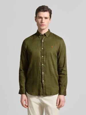 Koszula casualowa o kroju slim fit z czystego lnu Polo Ralph Lauren