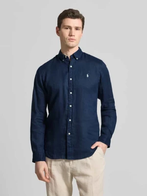 Koszula casualowa o kroju slim fit z czystego lnu Polo Ralph Lauren