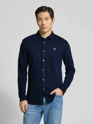 koszula casualowa o kroju slim fit z czystej bawełny Lacoste