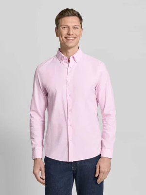 Koszula casualowa o kroju slim fit z czystej bawełny MCNEAL