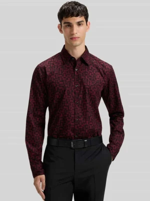 Koszula casualowa o kroju slim fit z czystej bawełny model ‘ERMO’ HUGO