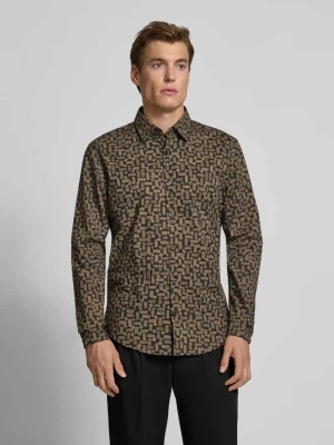 Koszula casualowa o kroju slim fit z czystej bawełny model ‘ERMO’ HUGO